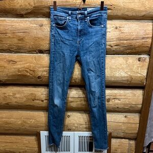 Rag & Bone 25 High Rise Ankle Skinny